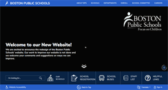 Desktop Screenshot of bostonpublicschools.org
